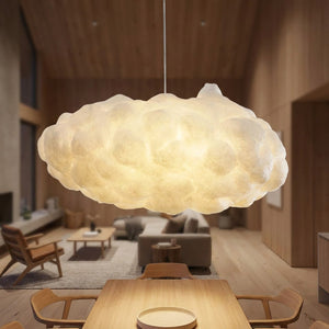 Suspension nuage coton 70 x 35 cm grande taille