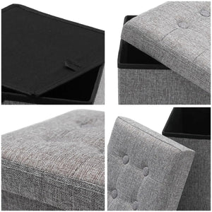 Détail du tissu tissé et de la poignée intérieure du couvercle