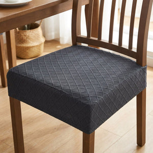 Housse de siège de chaise imperméable coloris gris foncé