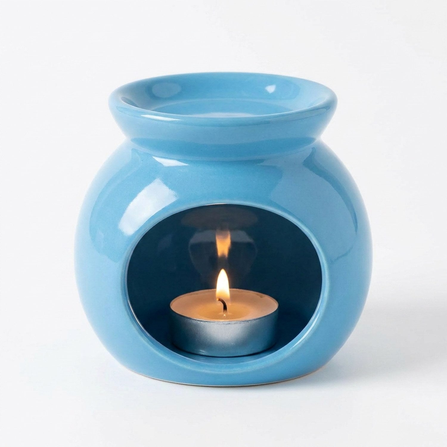 Brûle-parfum céramique coloris Bleu