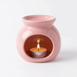 Brûle-parfum céramique coloris Rose