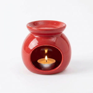 Brûle-parfum céramique coloris Rouge