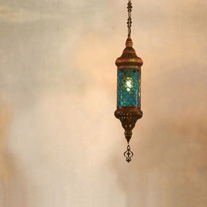 Lustre marocain variante bleue