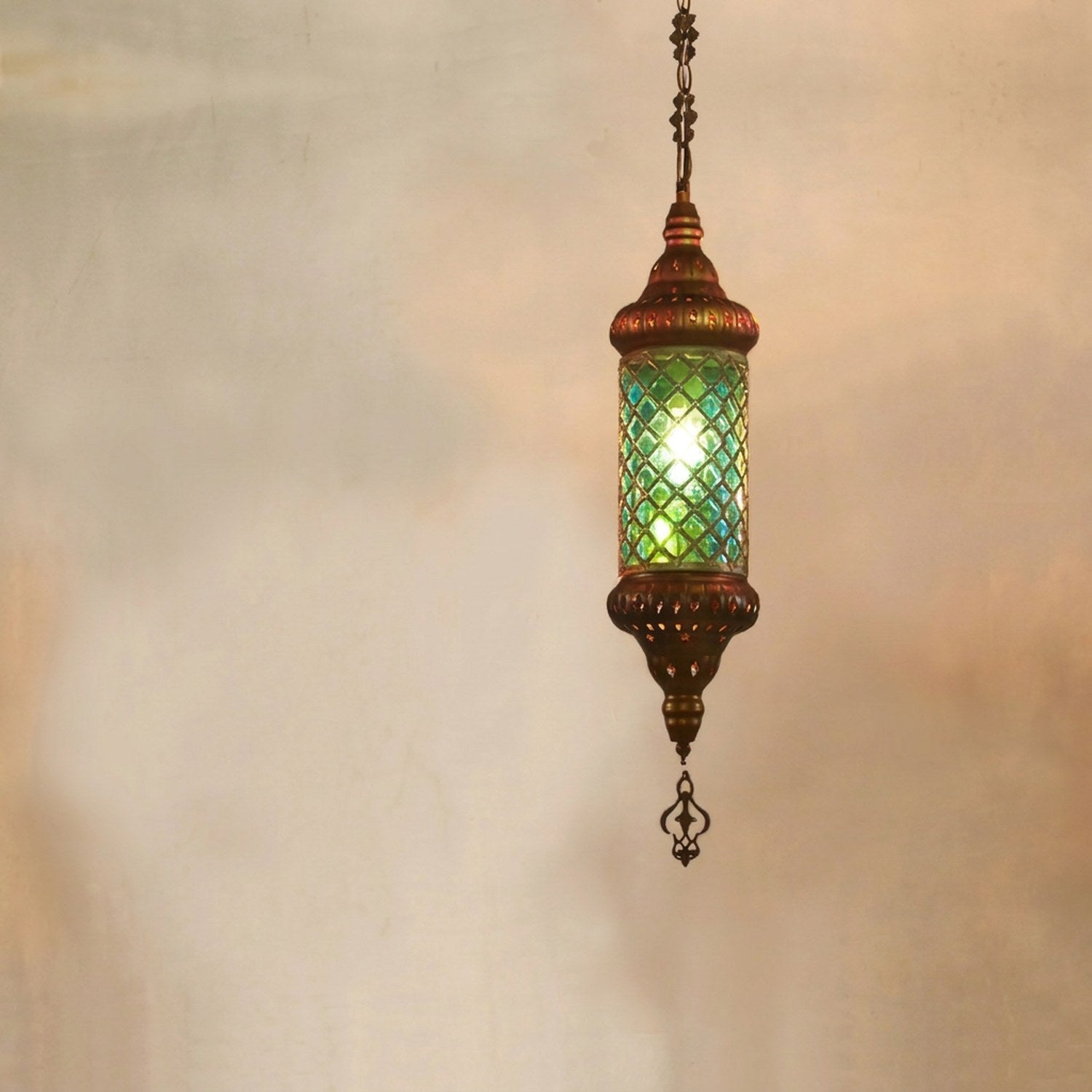 Lustre marocain variante verte