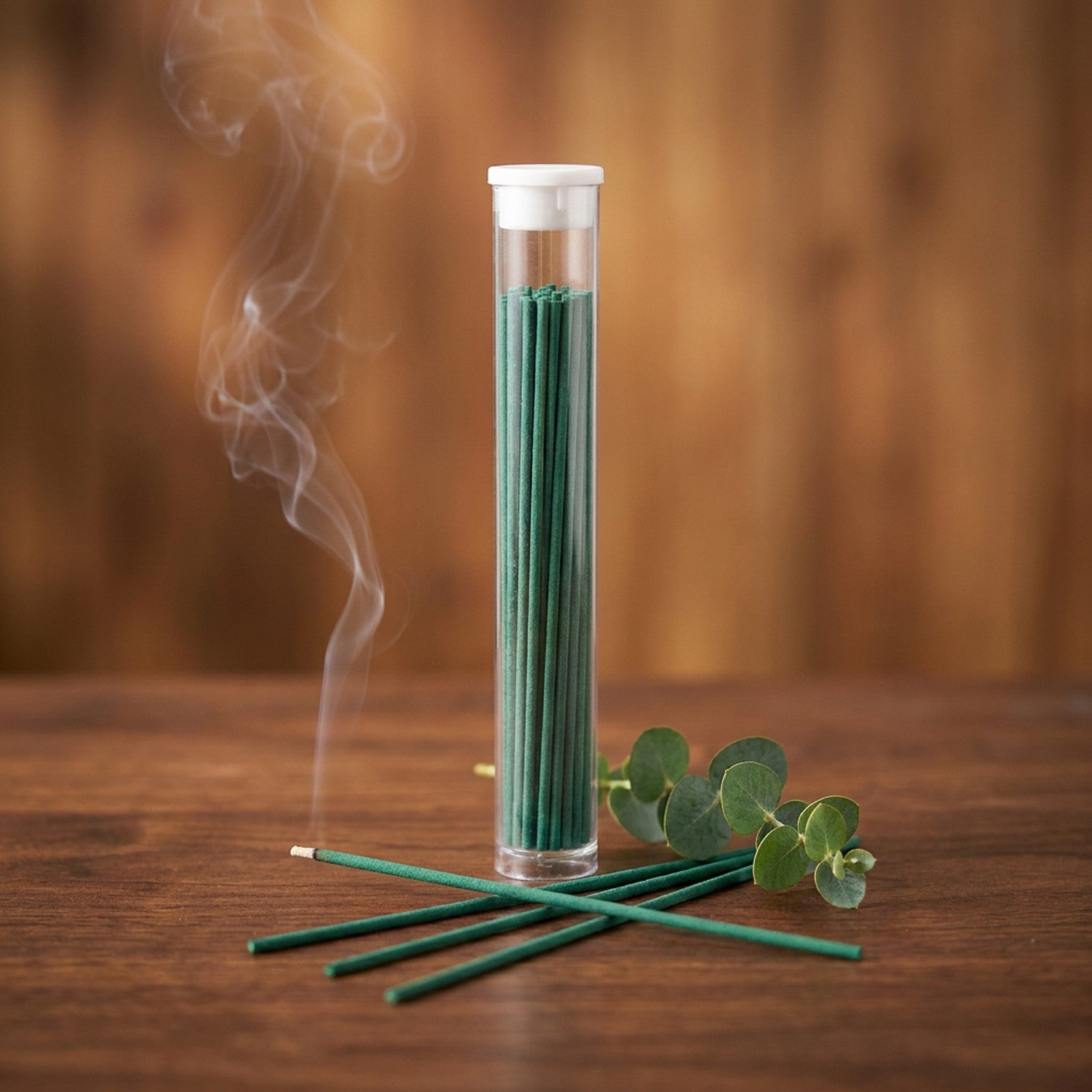 Bâtons d'encens parfum forêt vert sapin