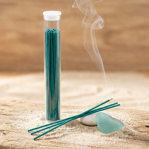 Bâtons d'encens parfum mer océan turquoise