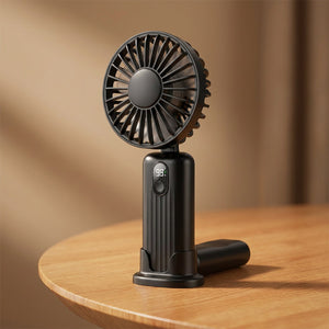 Ventilateur portable couleur noire