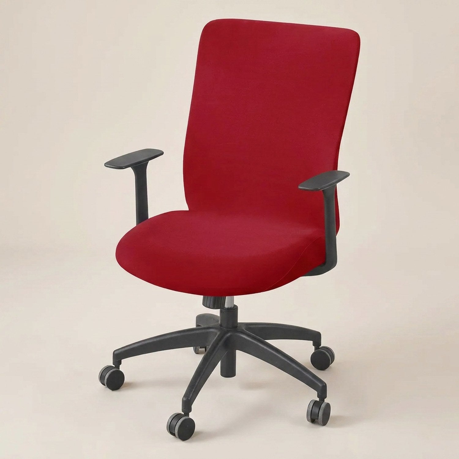 Housse de chaise de bureau couleur rouge