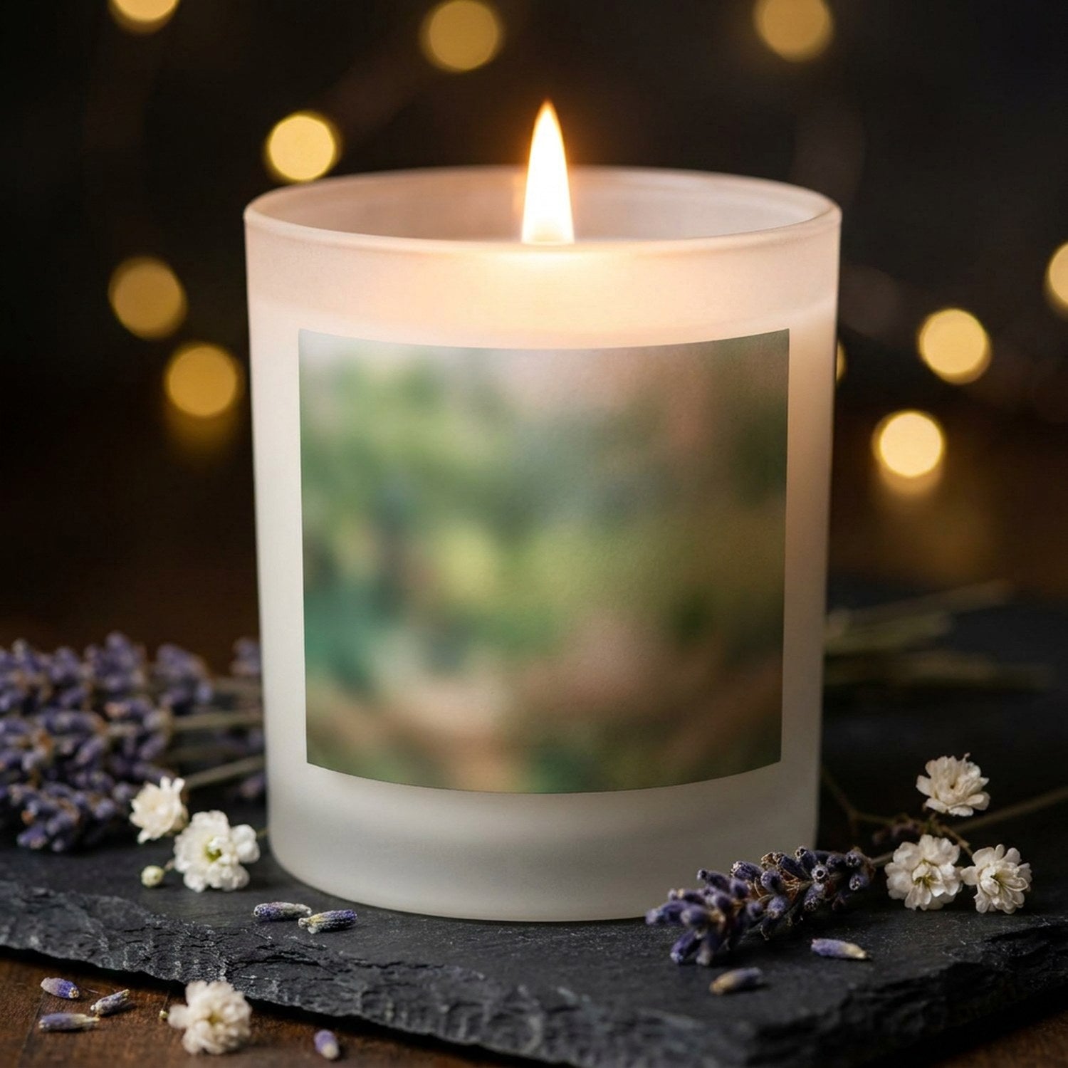 Bougie parfumée cire de soja ambiance ardoise - tous les parfums