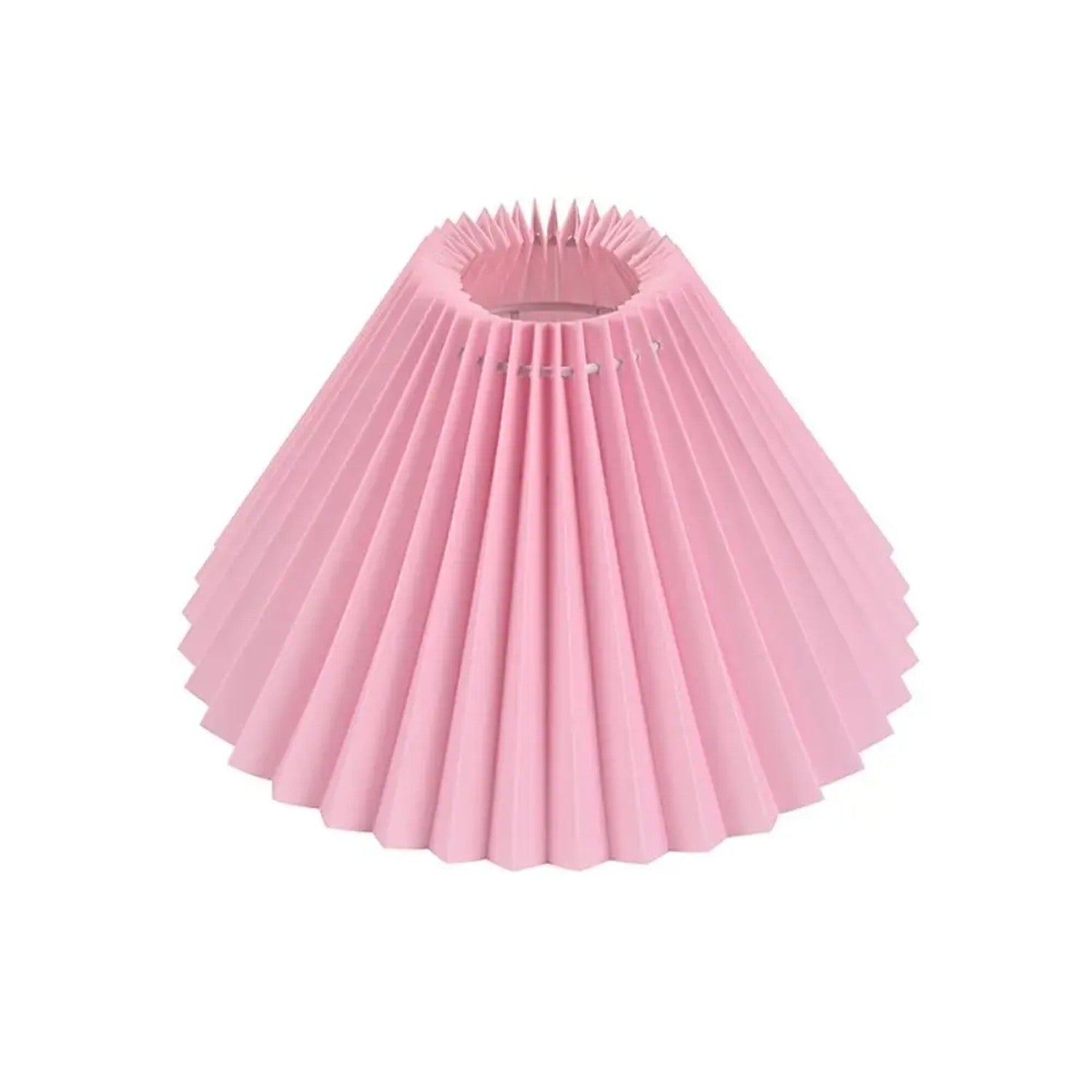 Abat-jour plissé tissu Rose