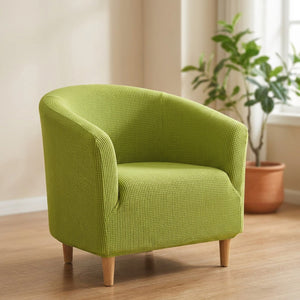 Housse de fauteuil cabriolet extensible couleur verte